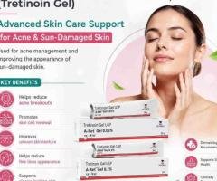 A Ret Gel | Tretinoin Gel for Brighter and More Even Skin