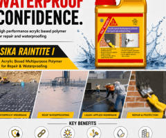 Top Crystalline Waterproofing with SIKA 101 H Crystalline - Satiates