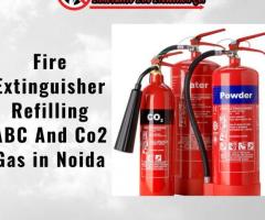 Fire extinguisher refilling ABC And Co2 Gas in Noida