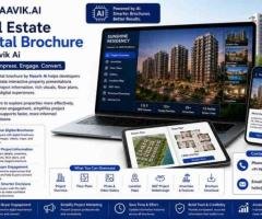 Real Estate Digital Brochure - Naavik Ai
