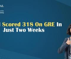 How I scored 318 on the GRE in TWO WEEKS