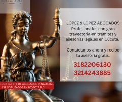 Firma de abogados en Cúcuta - Lopez & Lopez