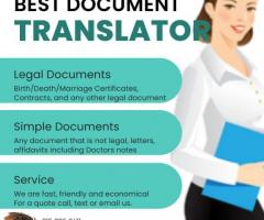 We Translate Your Documents