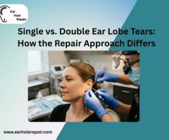 ingle vs. Double Ear Lobe Tears: How the Repair Approach Differs