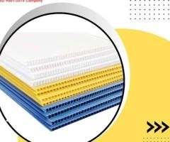 Durable PP Corrugated Sheets for Storage and Transport