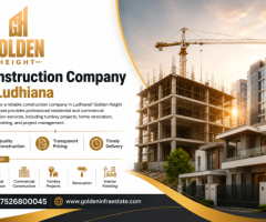 Construction Company in Ludhiana | Residential & Commercial