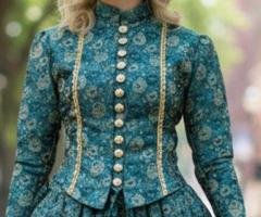 Victorian Blouse for Women | Vintage Lace & Steampunk Victorian Blouses | TudorDressing