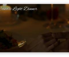 Magical Candle Light Dinners In Bangalore For The Beautiful Couple