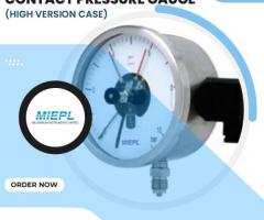 All Ss Electric Contact Pressure Gauge - High Version Case | India Pressure Gauge