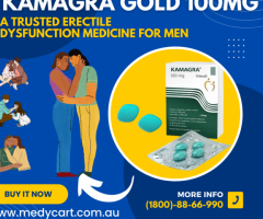 Kamagra Gold 100mg - A Trusted Erectile Dysfunction Medicine for Men