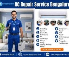 Localramu fixes your ac fast bengaluru's trusted ac repair service