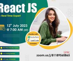 Best ReactJS Online Training In Hyderabad|Nareshit - 1