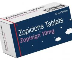 Buy Online Zopiclone 10mg tablet in USA