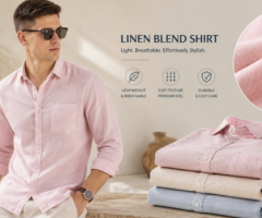 Buy Premium Linen Shirts for Men Online – Free Shipping Across India