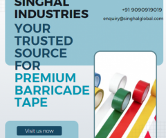 Singhal Industries: Your Trusted Source for Premium Barricade Tape