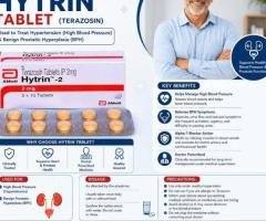 Hytrin Tablet (Terazosin) 2mg )| Online Generic Medicine