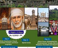 Ajanta Ellora caves, Shirdi tour operator, Travel agent Taxi services, Car hire
