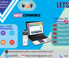 Affiliate MLM Software with eCommerce Website Customizations and Services