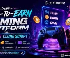Create a Play-to-Earn Gaming Platform with 40% OFF GameFi Clone Script