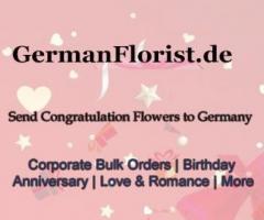 Send Congratulations Flowers to Germany - Germanflorist.de