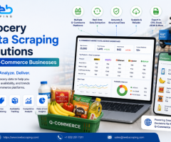 Grocery Data Scraping Solutions for Q-Commerce Businesses