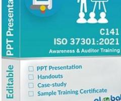 Editable ISO 37301 Auditor Training PPT Kit