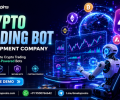 Turn AI-Powered Trading into Business Growth with a Crypto Trading Bot Development - Get 40% OFF
