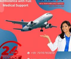 Tridev Air Ambulance in Guwahati Provides An Exceptional Medical Feature
