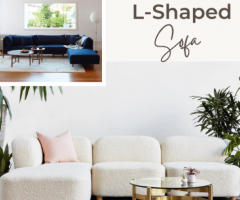 Buy L-Shaped Sofa: Modern Elegance for Your Living Space