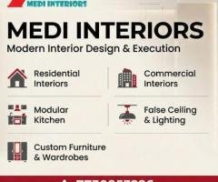 Medi Interiors - Best Interior Designer In Hyderabad | Modular Kitchen