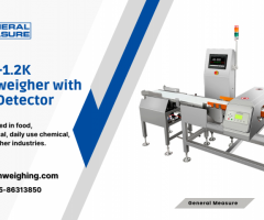 GM CW-1.2K Checkweigher with Metal Detector