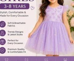 Dresses for Girls 3–8 Years – Shop Stylish Kidswear at Luxe & Hardy