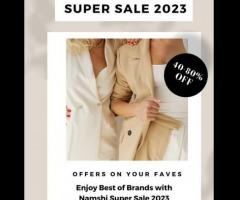 Namshi Super Sale 2023- Avail Up to 40-80% Off on all orders