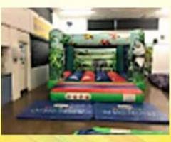Jungle themed Bouncy Castle