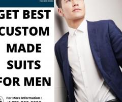 Get Best Custom Made Suits For Men