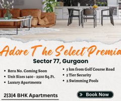 Adore The Select Premia Sector 77, Gurgaon