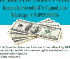 Business loans and Personal loans are available - 1