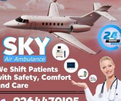 Sky Air Ambulance from Bhubaneswar to Delhi | Hassle-Free Means of Transportation