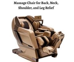 Massage Chair for Back, Neck, Shoulder, and Leg Relief