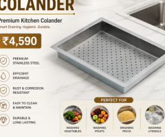 Stainless Steel Kitchen Strainer Colander