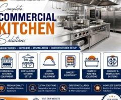Commercial Kitchen Equipment Manufacturers in Delhi