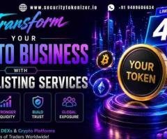 Transform Your Crypto Business with 40% OFF Token Listing Services