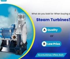 Steam Turbine Suppliers for Industrial Use | NCON Turbines