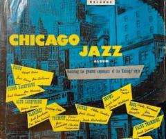 Jazz Vinyl LP Record "Chicago Jazz Album" Various Artists VG+ released on Decca
