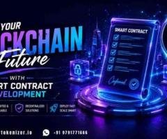 Secure Your Blockchain Future with 40% OFF Smart Contract Development