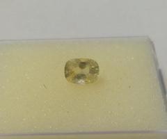 Yellow Sapphire Gemstone पुखराज 3.95 ct-4.38 Ratti