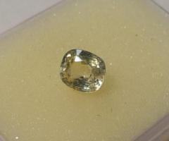 Yellow Sapphire Gemstone पुखराज 5.80 ct-6.44 Ratti