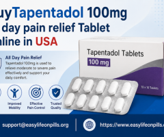 BuyTapentadol 100mg all day pain relief Tablet Online in UK
