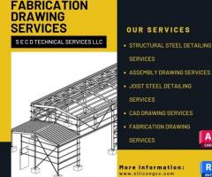Top Steel Fabrication Drawing Services in Abu Dhabi, UAE at a very low cost
