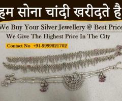 Top Dollar for Silver: Sell Your Old Silver Jewelry to Gold Jewellery Buyer
